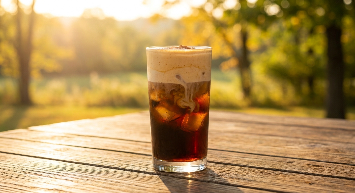 Iced pumpkin cream cold brew